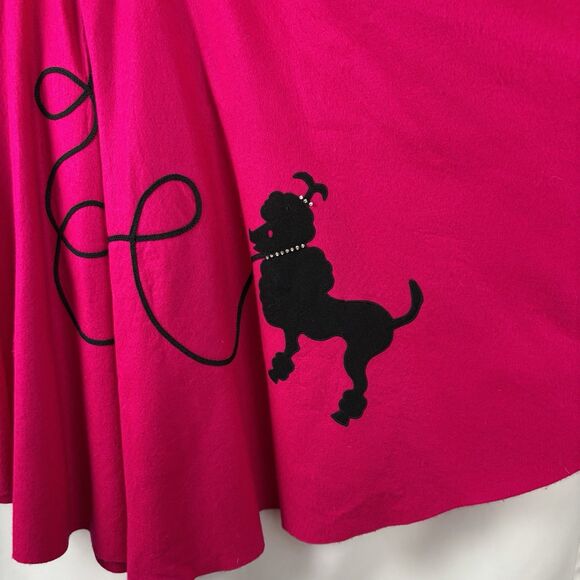 Rose K Fashions Women Poodle Skirt/Costume Size L - Picture 2 of 13